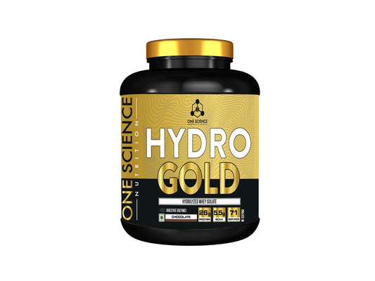 One Science Nutrition (OSN) HYDRO GOLD Protein Powder | 5lbs | Hydrolyzed Whey for easy digestion | highly-refined and low-calorie protein | 26g Isolate Protein | 5.5g BCAA