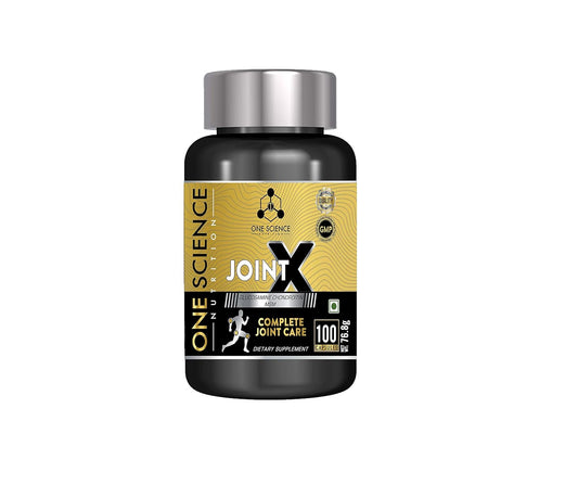 ONE SCIENCE NUTRITION Jointx | Formulated with Glucosamine and Chondroitin| Supports Cartilage Repair| Reduces Joint Pain | 100 Caps