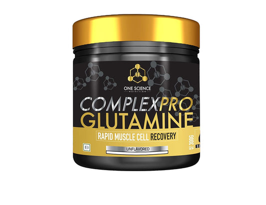 One Science Nutrition (OSN) Complex Pro Glutamine | support muscle recovery | L-Glutamine | 60 Serving |Unflavored Powder |300 gms