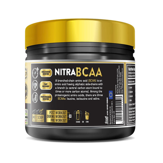 One Science Nutrition (OSN) Fermented Nitra BCAA | Intense Pre-Workout Drink | Stay Hydrated | Performance Booster | 30 Servings