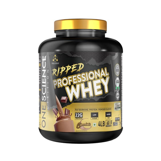One Science Nutrition (OSN) Ripped Professional Whey fat burning Protein Powder blend |22g Potein |Low sugar | 4lb