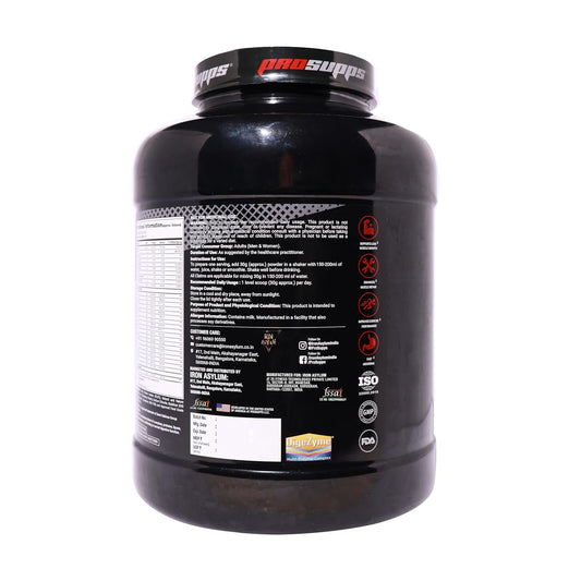 PS PROSUPPS Alpha Iso Premium Whey Isolate |Whey Protein Isolate For Muscle Growth&Recovery | Isolate Whey Protein For Muscle Gain| 25G Protein | 12G Eaa | Zero Sugar