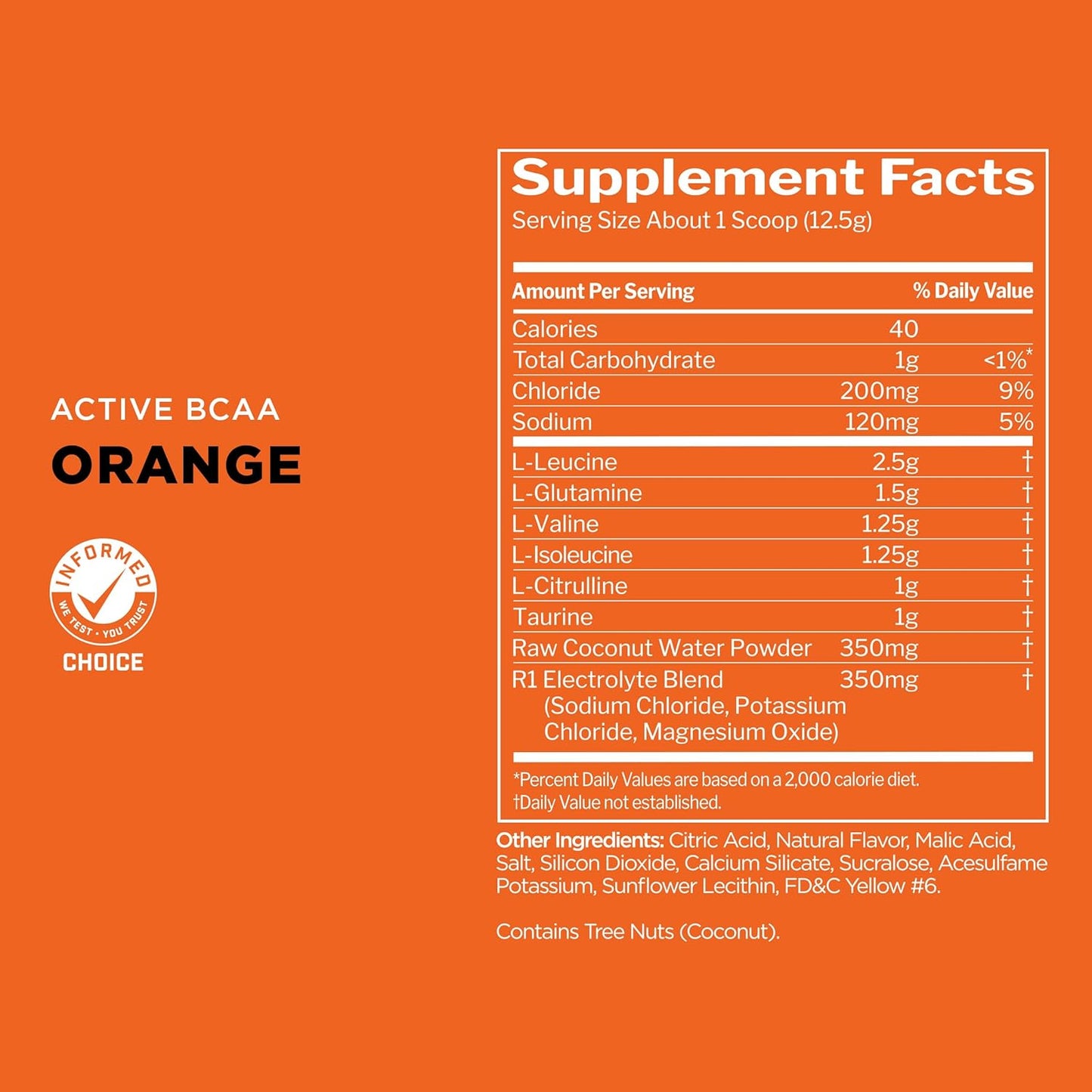 Rule 1 Active BCAA | Performance| Hydration| and Recovery Support with 5g BCAAs + Electrolytes| L-Glutamine| and Citrulline |30 Servings