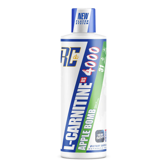 Ronnie Coleman Signature Series L Carnitine XS 4000 Liquid| Stimulant Free| Sugar Free| Zero Carbs| Lean Muscle Strength Support for Men & Women| 16 Oz
