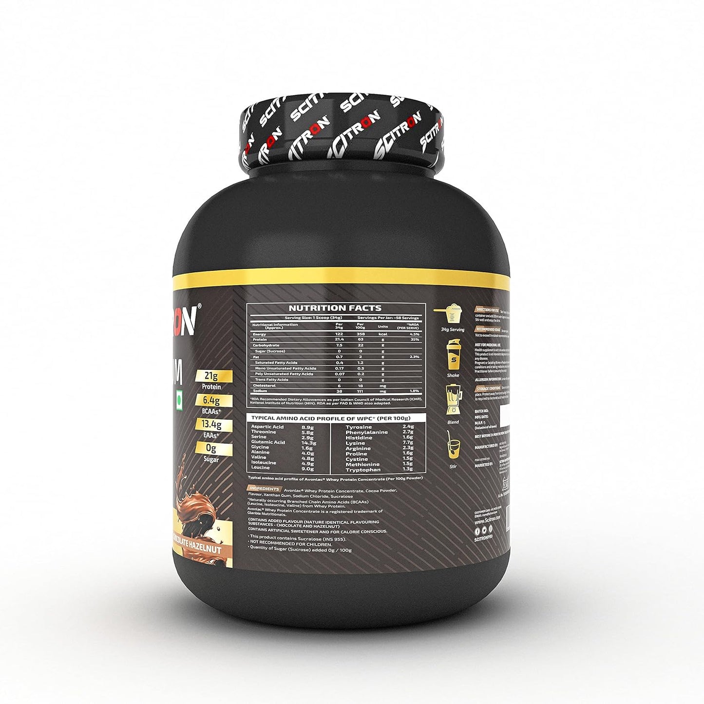 SCITRON Nitro Series Premium Whey 2Kg