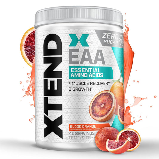 Scivation Xtend EAA Essential Amino Acids |Zero Sugar| Muscle Recovery and Growth