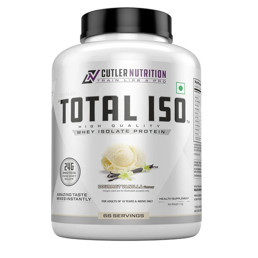 Cutler Nutrition Total ISO Whey Isolate Protein Powder | Post Workout Protein Powder Mix and Meal Replacement Drink| 2 kg