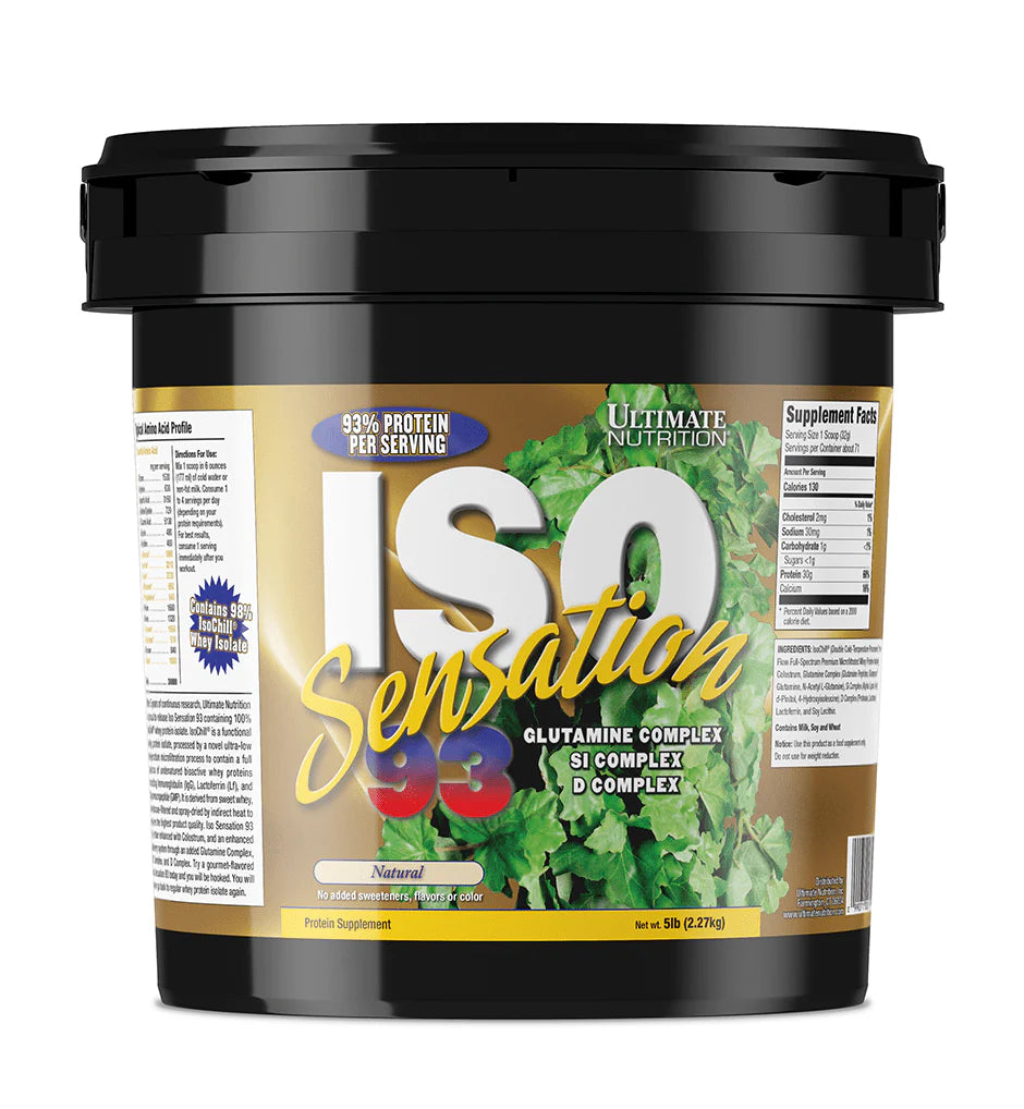 Ultimate Nutrition Iso Sensation 93 Whey Protein