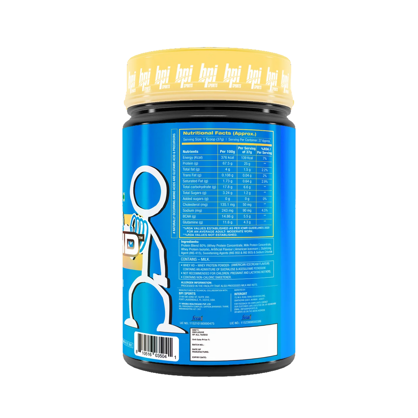 BPI Sports Whey HD
