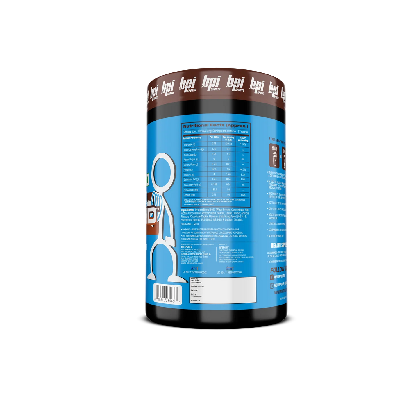 BPI Sports Whey HD