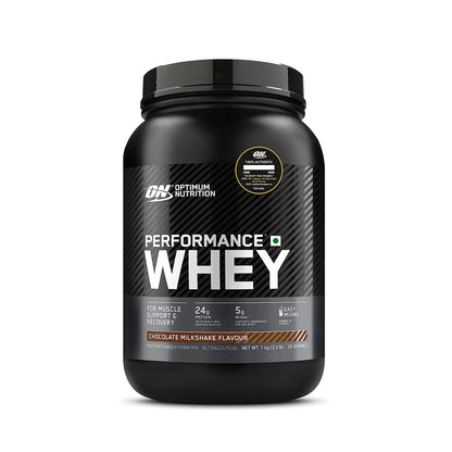 OPTIMUM NUTRITION Performance Whey Protein Powder Blend with Isolate | 24g Protein | 5g BCAA