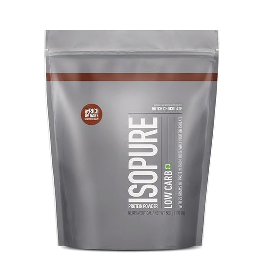 Isopure 100% Whey Isolate Protein | With Vitamins for Immune support | Lactose & Gluten-Free | Vegetarian protein for Men & Women.