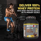 Scitron Super Whey Isolate Protein Powder 2Kg | Double Rich Chocolate |25g Protein| 5.85g BCAAs| 12.52g EAAs | Maximize your muscle-building potential and boost muscle recovery