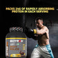 Scitron Super Whey Isolate Protein Powder 2Kg | Double Rich Chocolate |25g Protein| 5.85g BCAAs| 12.52g EAAs | Maximize your muscle-building potential and boost muscle recovery