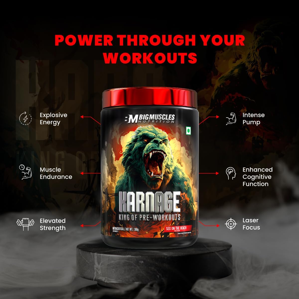 Bigmuscles Nutrition Karnage 60 Servings