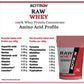 Scitron Raw Whey | 100% Whey Protein Concentrate| 24g Protein| 0g Sugar | 33 Servings| Essential & Non-Essential Amino Acids| No Added Flavour & Sweetener | 1 kg