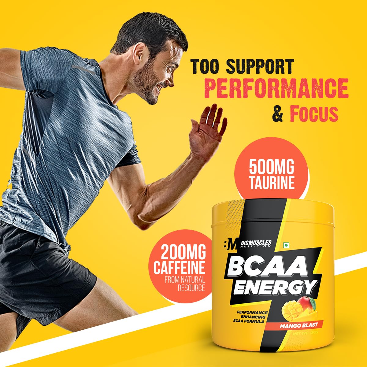 Bigmuscles Nutrition BCAA Energy |30 Serving