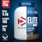 Dymatize Nutrition Elite 100% Whey Protein | Whey Protein Powder | Muscle Recovery | 25g Protein| 5.5g BCAA | Fast-Absorbing Protein | Gluten-Free | Blend with BCAAs & Glutamine | 5 Lbs