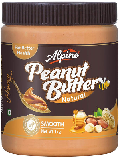Alpino Natural Honey Peanut Butter Smooth