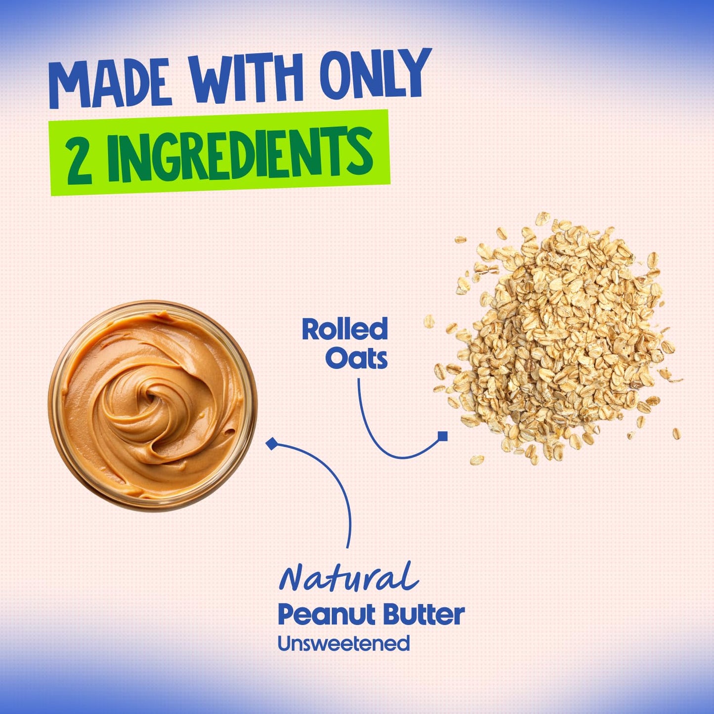 ALPINO 24% High Protein Super Rolled Oats | Rolled Oats & Natural Peanut Butter |24g Protein| Source of Dietary Fibre & Healthy Fats| No Added Sugar & Salt