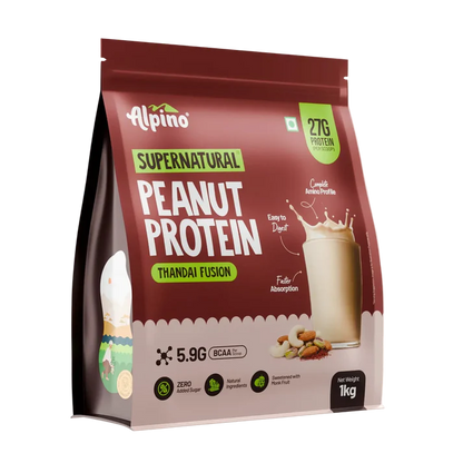Alpino Supernatural Peanut Protein Powder|Plant Based Protein| Vegan