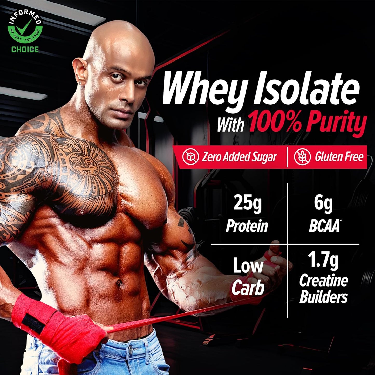 GNC Amp Pure Isolate Zero Carb | Boosts Athletic Performance Builds Lean Muscles | Speeds Up Recovery | Digezyme For Easy Digestion | 25G Protein | 6G Bcaa
