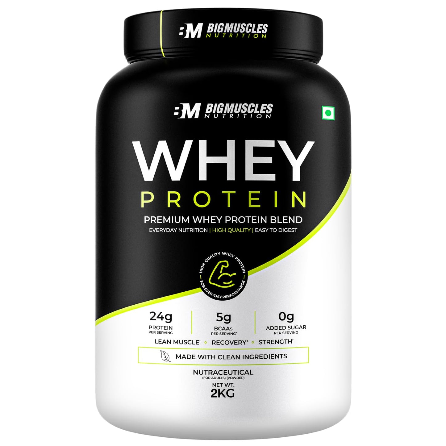 Big Muscles Whey Protein | Premium Whey Protein Blend