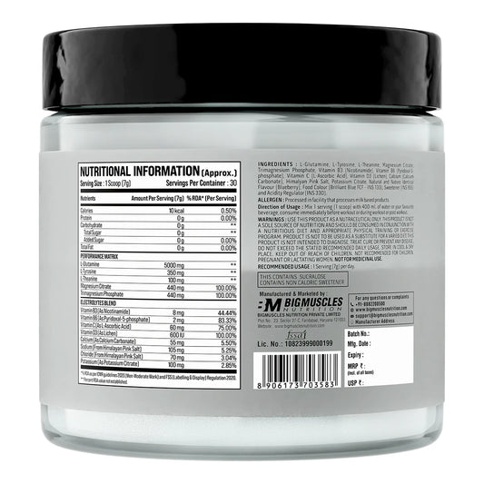 Bigmuscles Nutrition Glutamine Peptide