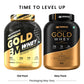 Bigmuscles Nutrition Premium Gold Whey | Informed Choice UK Certified | Isolate Whey Protein Blend | 25g Protein | 11g EAA | ProHydrolase Enzyme Technology