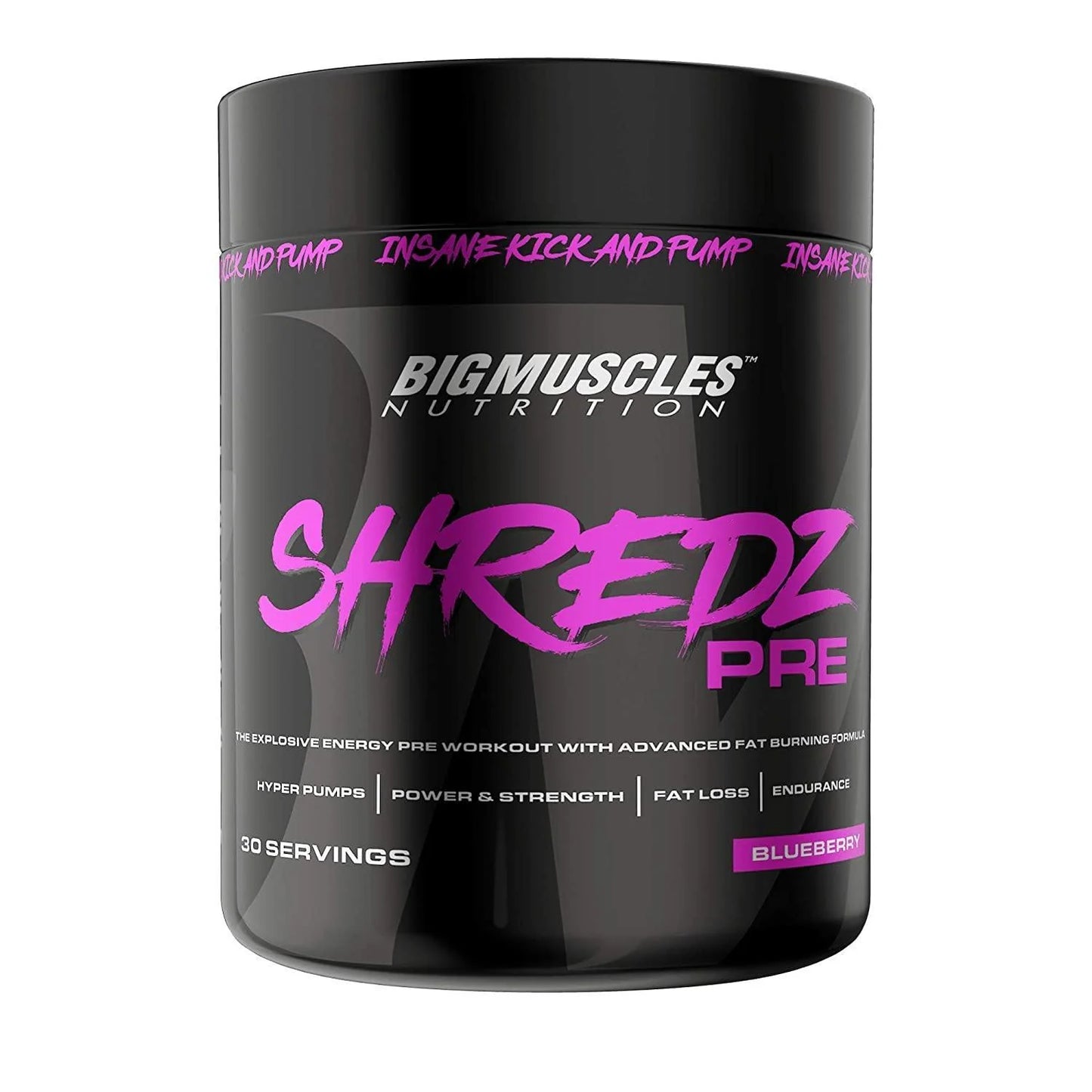 Bigmuscles Nutrition Shredz Pre | 150 Gm | 30 Servings
