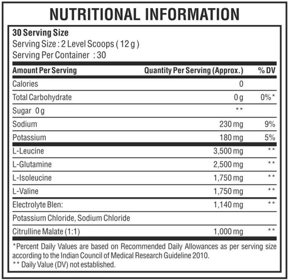 Bigmuscles Nutrition Speed BCAA | 30 Servings