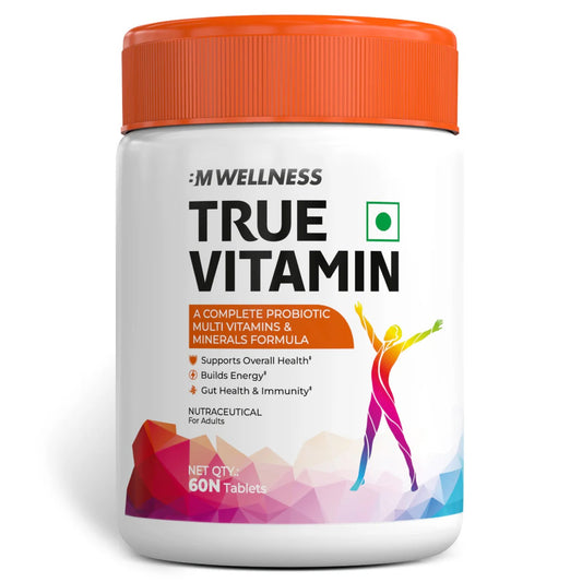 Bigmuscles Nutrition True Vitamin Multivitamin  | 60 Tablets