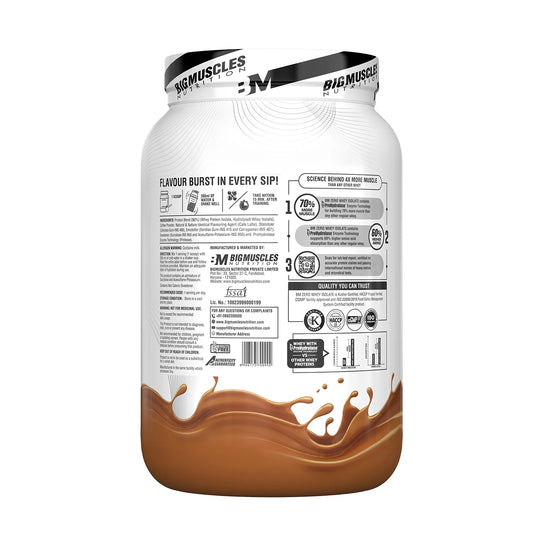 Bigmuscles Nutrition Zero 100% Whey Isolate