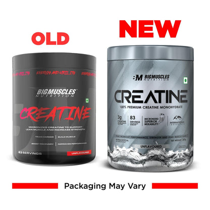 Bigmuscles Nutrition Creatine | Micronized Creatine Monohydrate To Support Lean Muscle Repair & Recovery