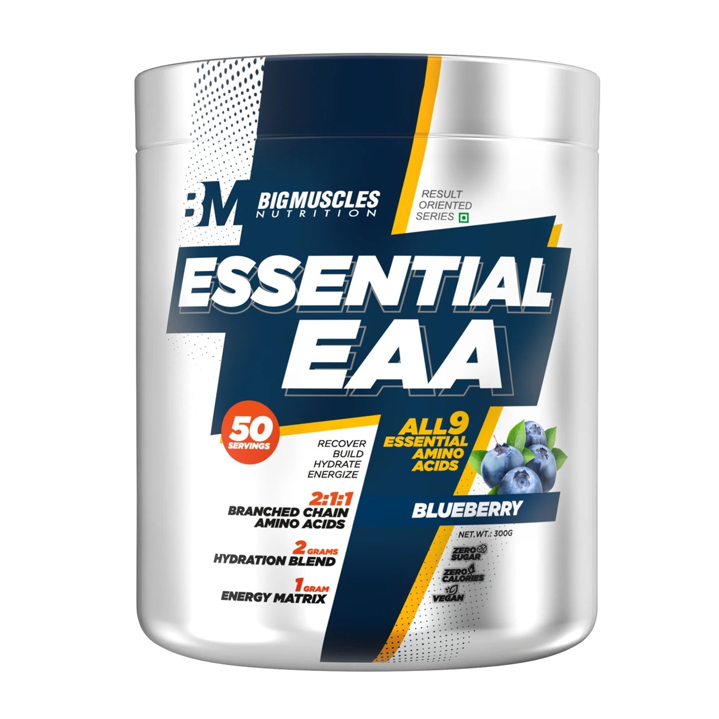 Bigmuscles Nutrition Essential EAA | All 9 Essential Amino Acids with Electrolyte & Energy Matrix