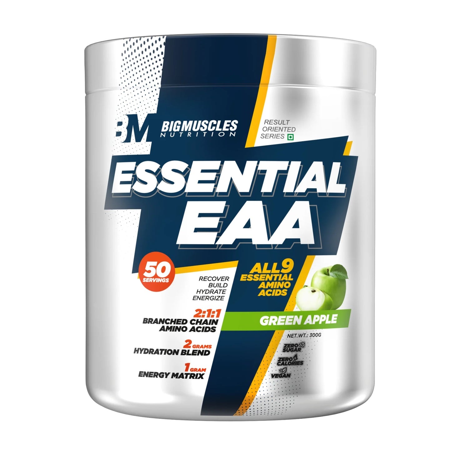 Bigmuscles Nutrition Essential EAA | All 9 Essential Amino Acids with Electrolyte & Energy Matrix