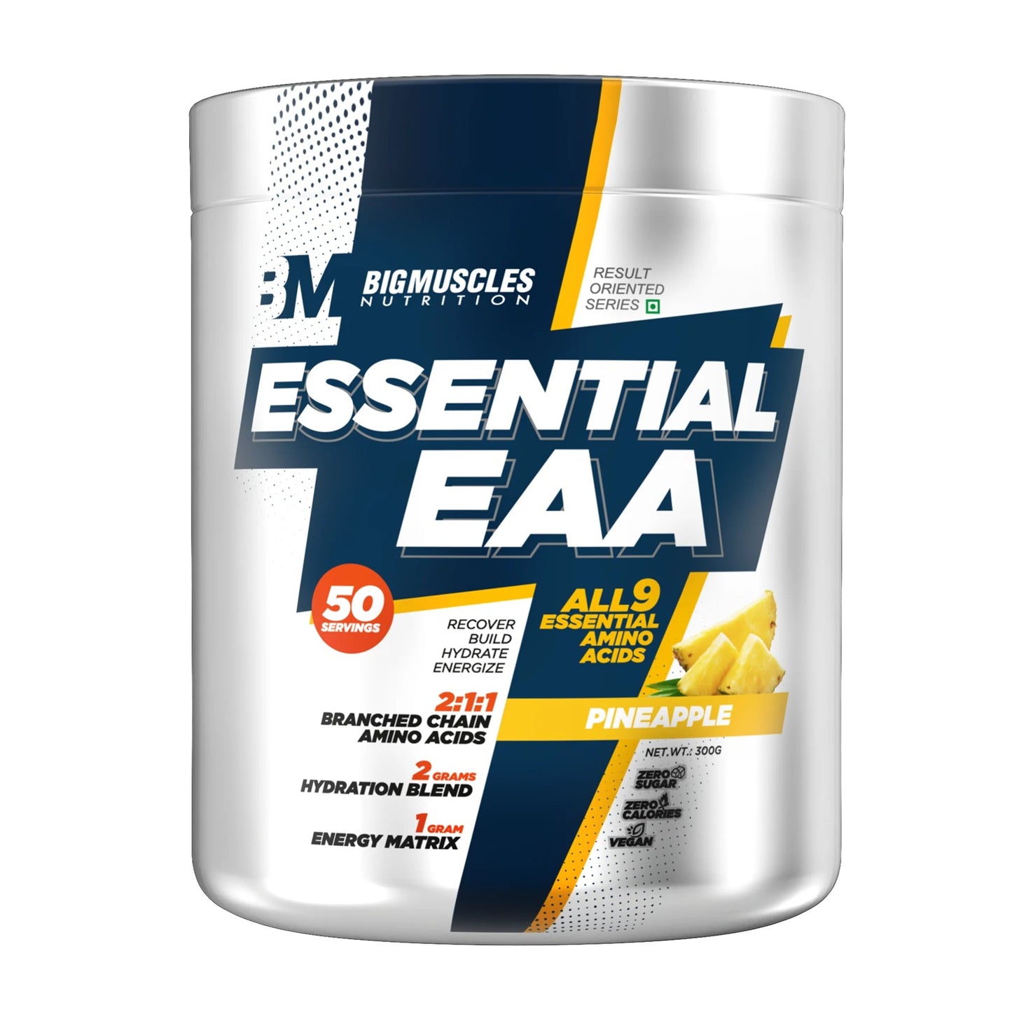 Bigmuscles Nutrition Essential EAA | All 9 Essential Amino Acids with Electrolyte & Energy Matrix