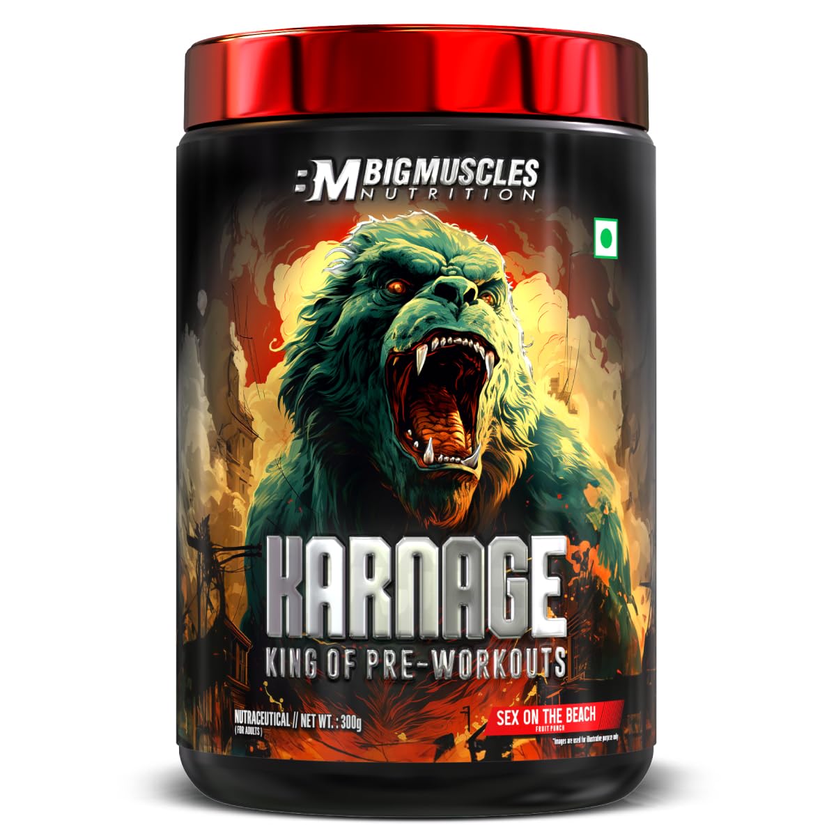 Bigmuscles Nutrition Karnage 60 Servings