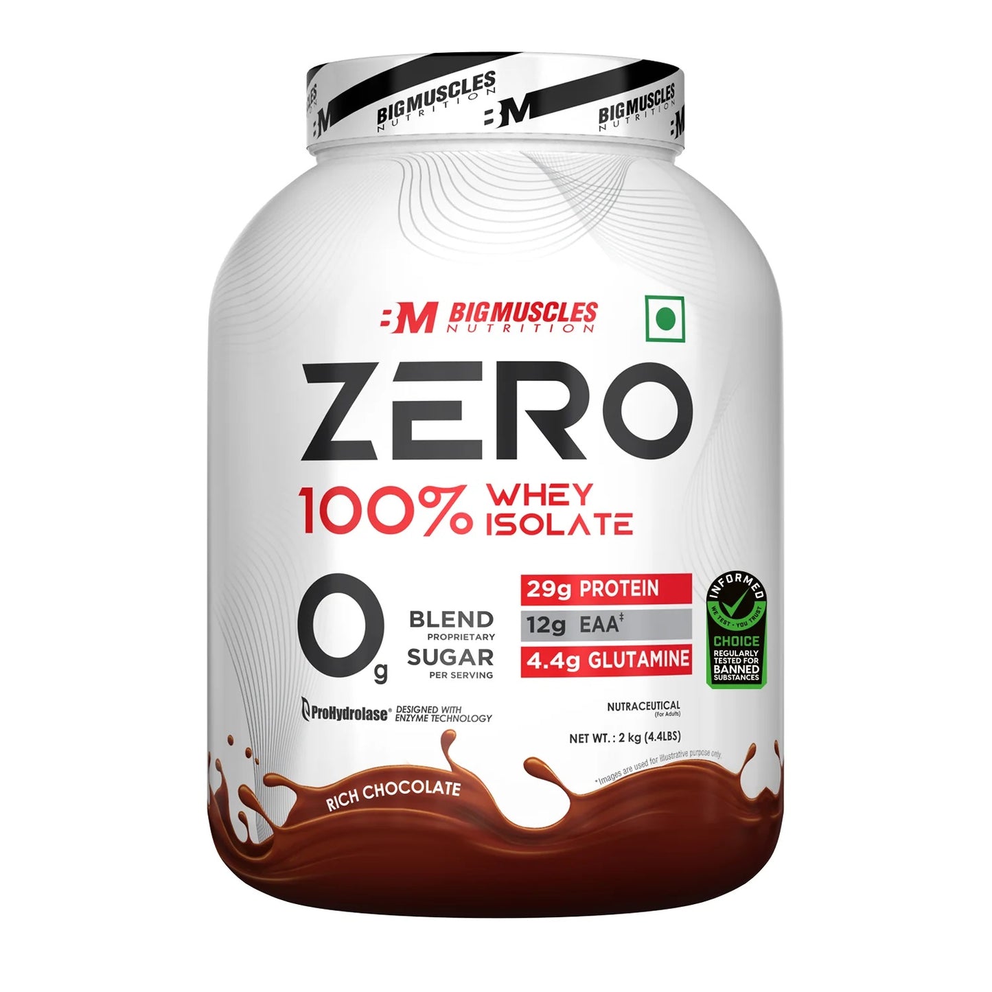 Bigmuscles Nutrition Zero 100% Whey Isolate