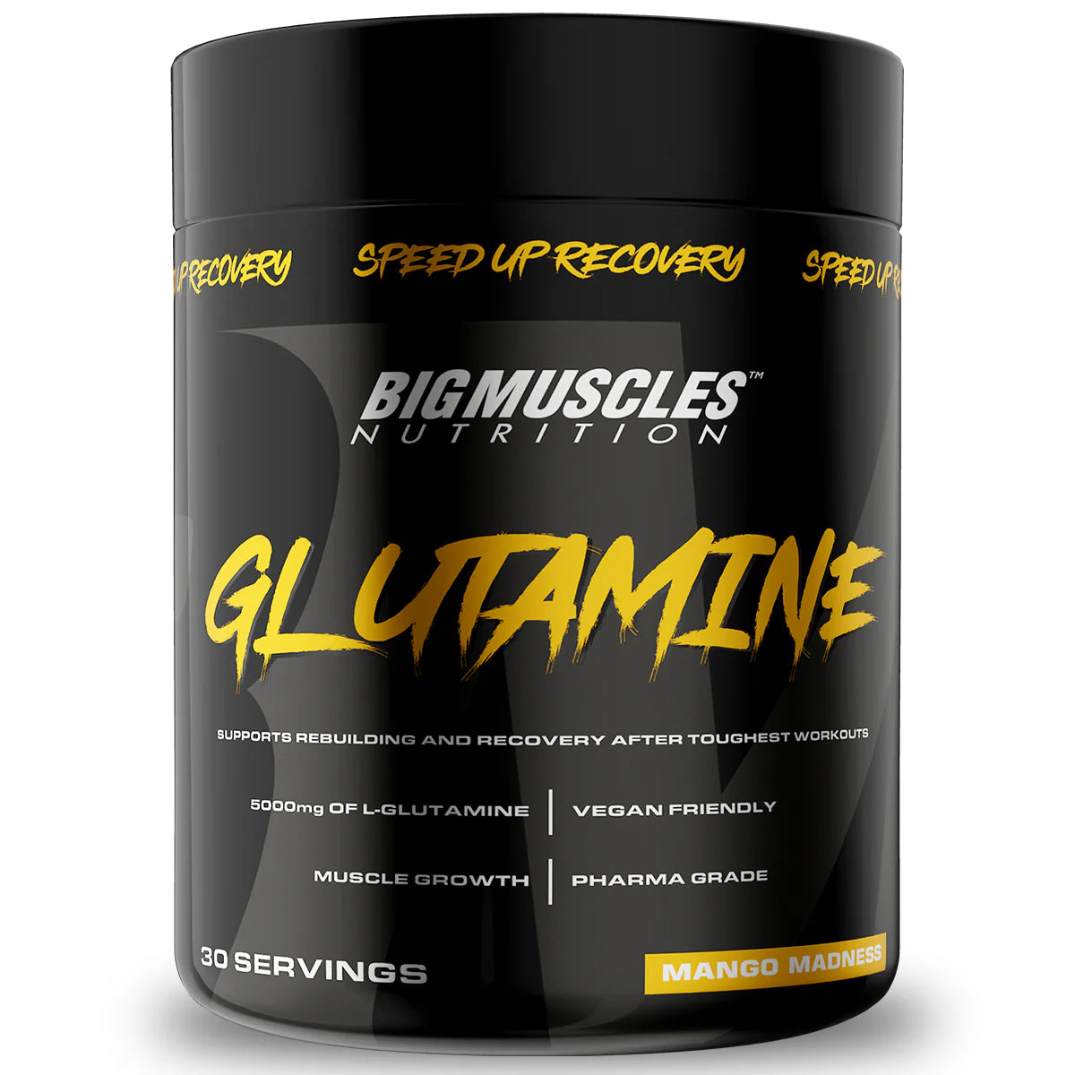 Bigmuscles Nutrition Glutamine Powder |150 Grams | 30 Servings