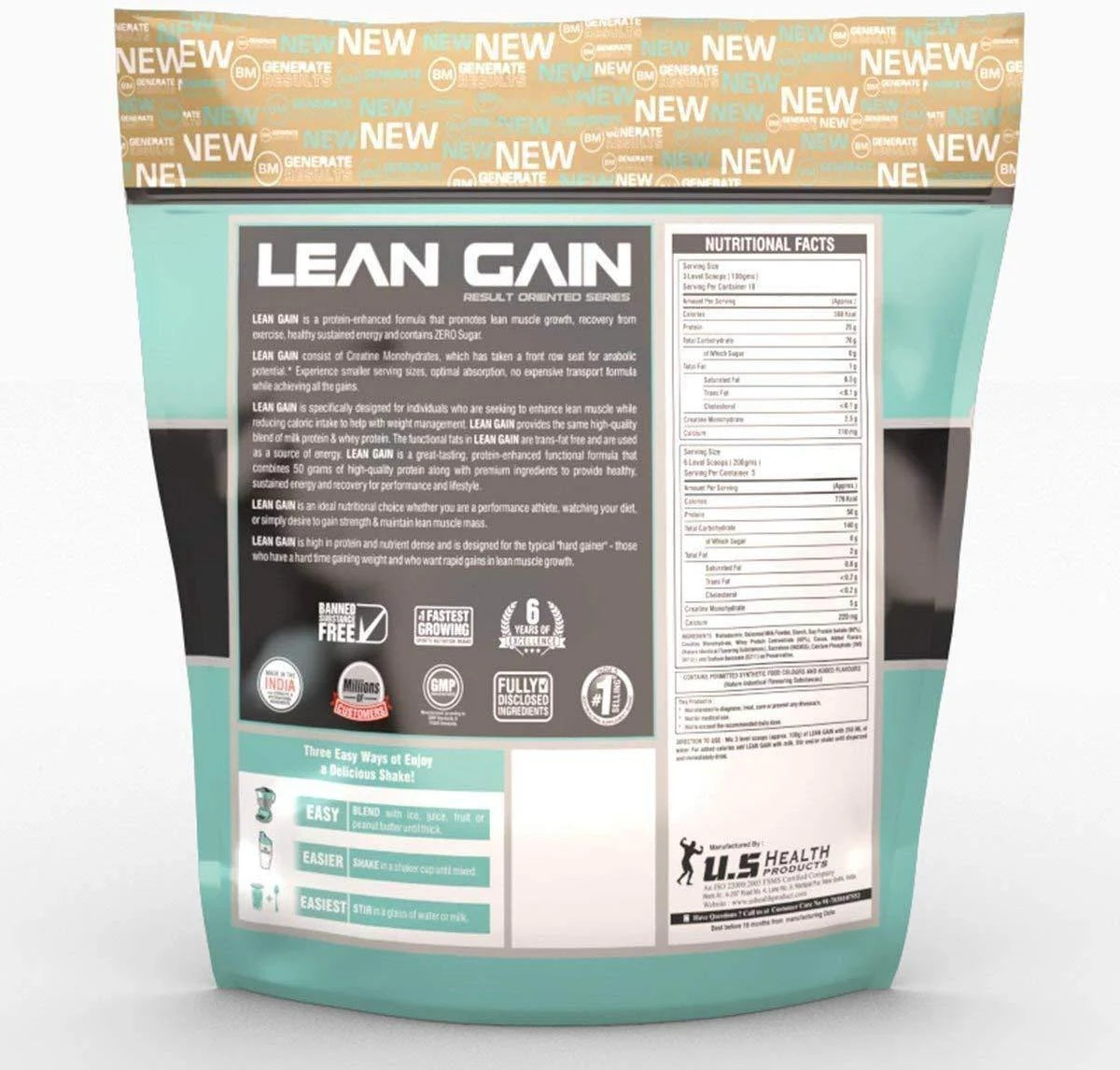 Bigmuscles Nutrition Lean Gain