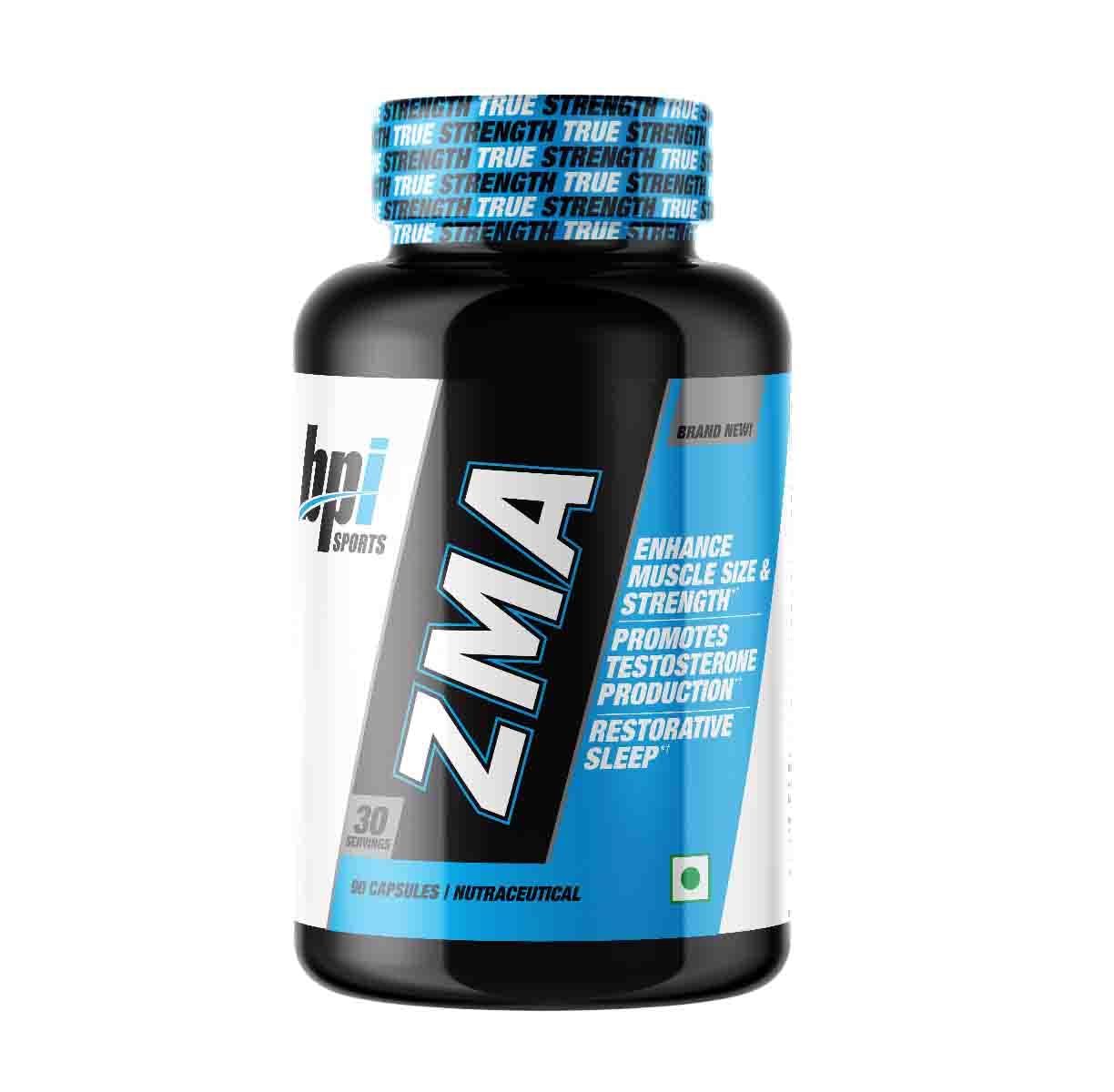 BPI Sports ZMA | Zinc, Magnesium & Vitamin B6 Supplement | Supports Muscle Recovery| Strength| Sleep & Night-Time Recovery