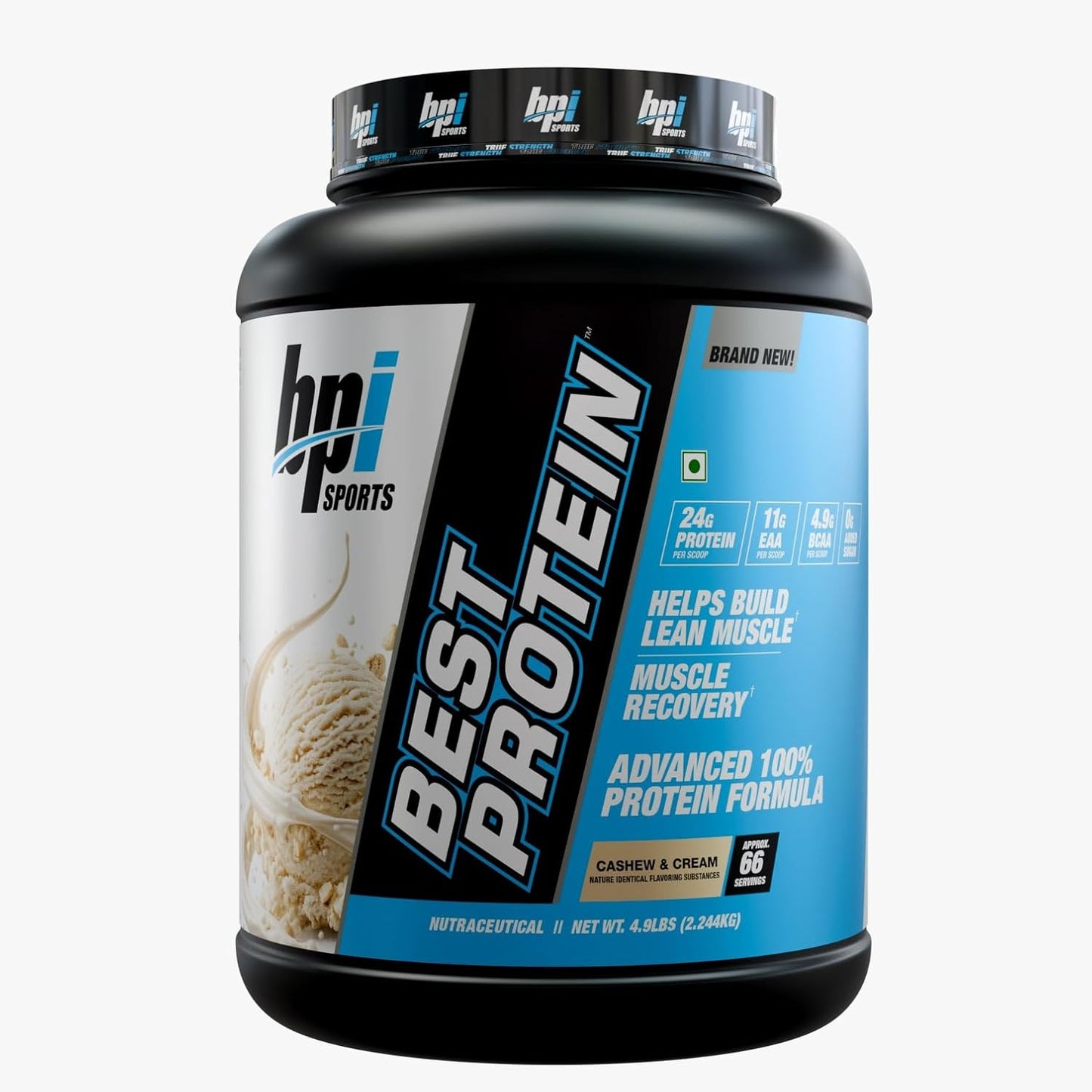 BPI Sports Best Protein Powder |24g Protein Per Scoop | Whey Protein Blend