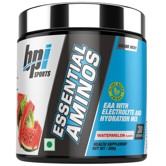 BPI Essential Aminos|  Essential Amino Acids (EAAs) | Recovery | Muscle Growth | Hydration|30 Servings | 300 gm