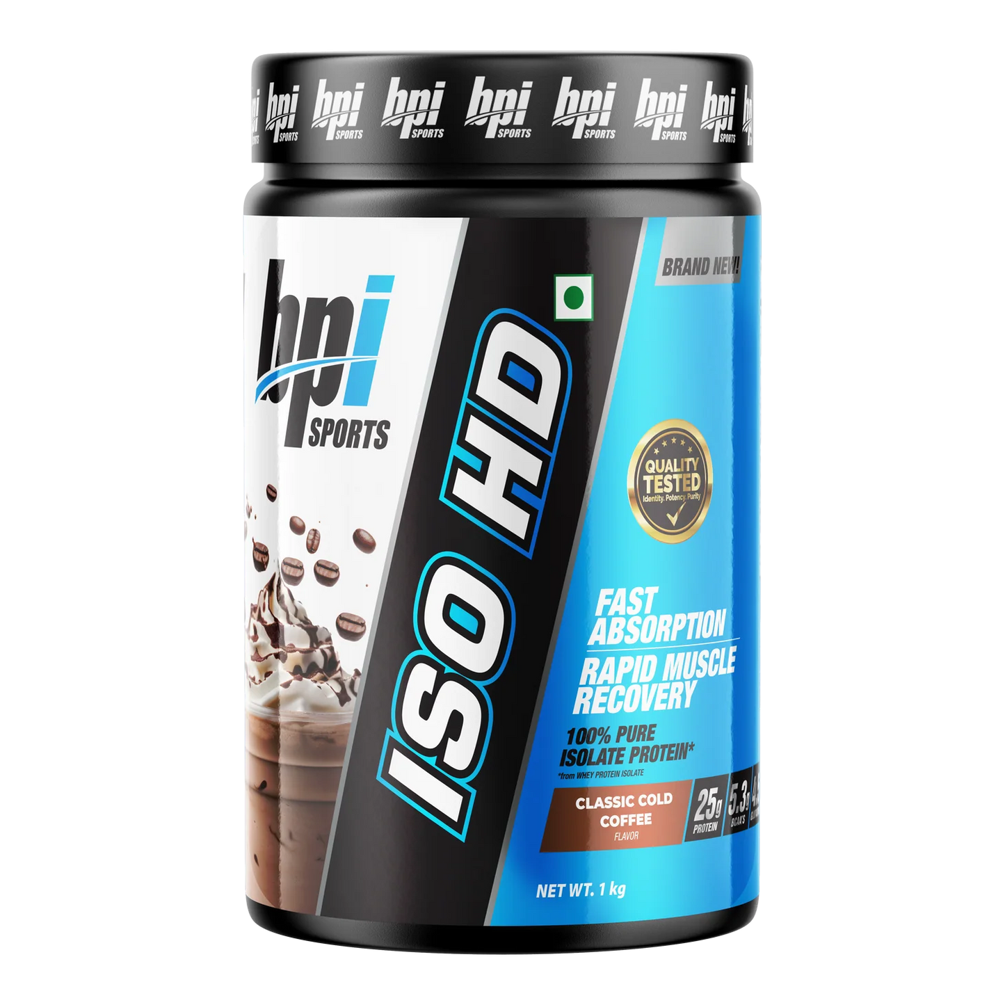 BPI Sports Iso Hd | Whey protein isolates | Muscle Growth, Recovery, Weight Loss | Meal Replacement | Low Carb | Low Calorie | for Men & Women