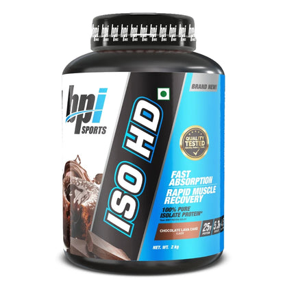 BPI Sports Iso Hd | Whey protein isolates | Muscle Growth, Recovery, Weight Loss | Meal Replacement | Low Carb | Low Calorie | for Men & Women