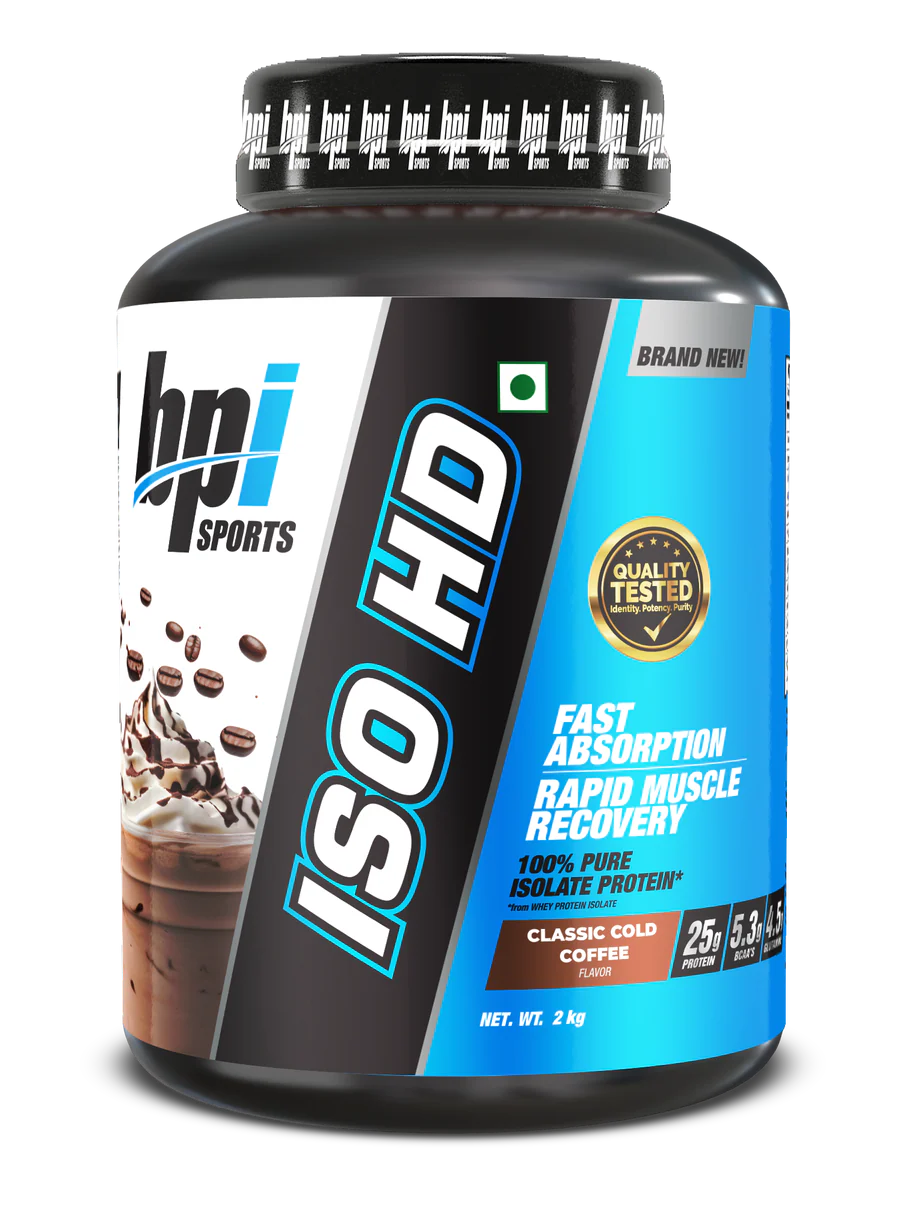 BPI Sports Iso Hd | Whey protein isolates | Muscle Growth, Recovery, Weight Loss | Meal Replacement | Low Carb | Low Calorie | for Men & Women
