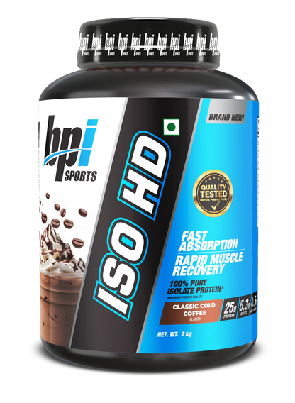 BPI Sports Iso Hd | Whey protein isolates | Muscle Growth, Recovery, Weight Loss | Meal Replacement | Low Carb | Low Calorie | for Men & Women