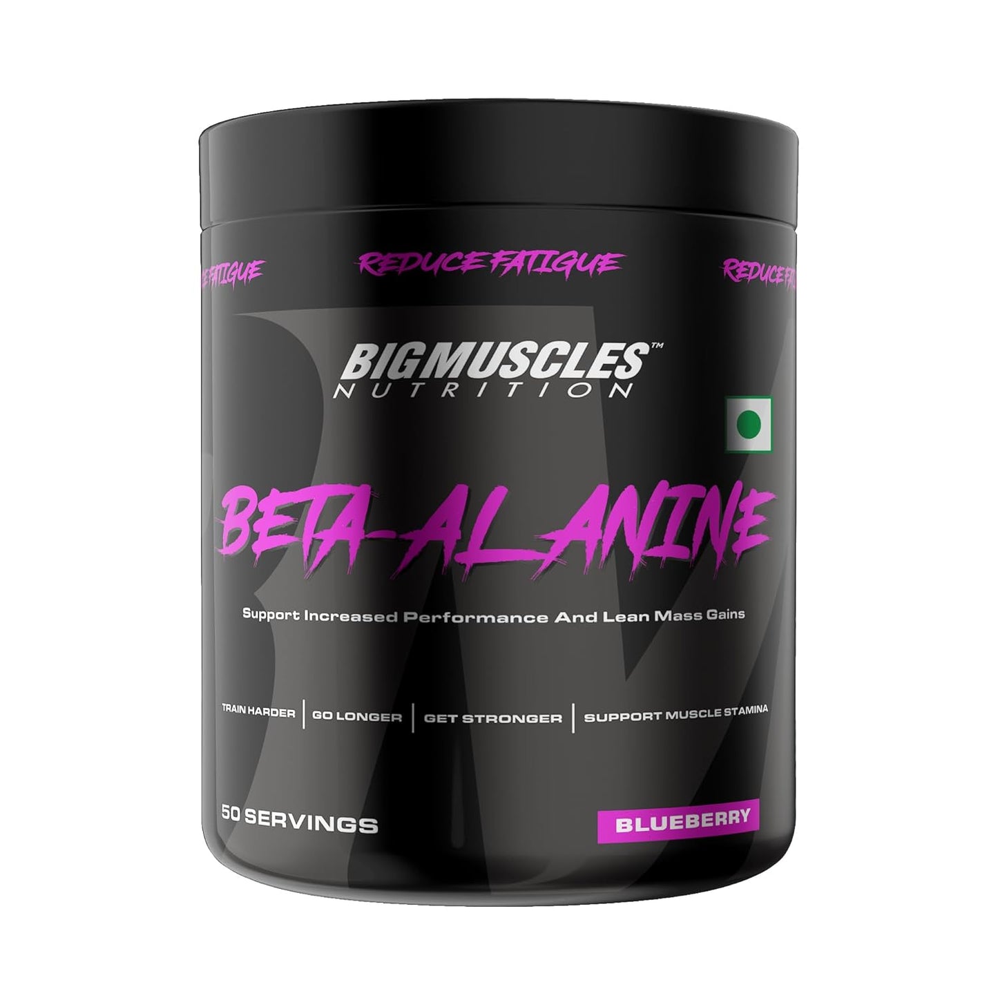 Bigmuscles Nutrition Beta-Alanine Powder [50 Servings] | Supports Increased Performance| Lean Mass Gains| Workout Capacity| Strength & Endurance