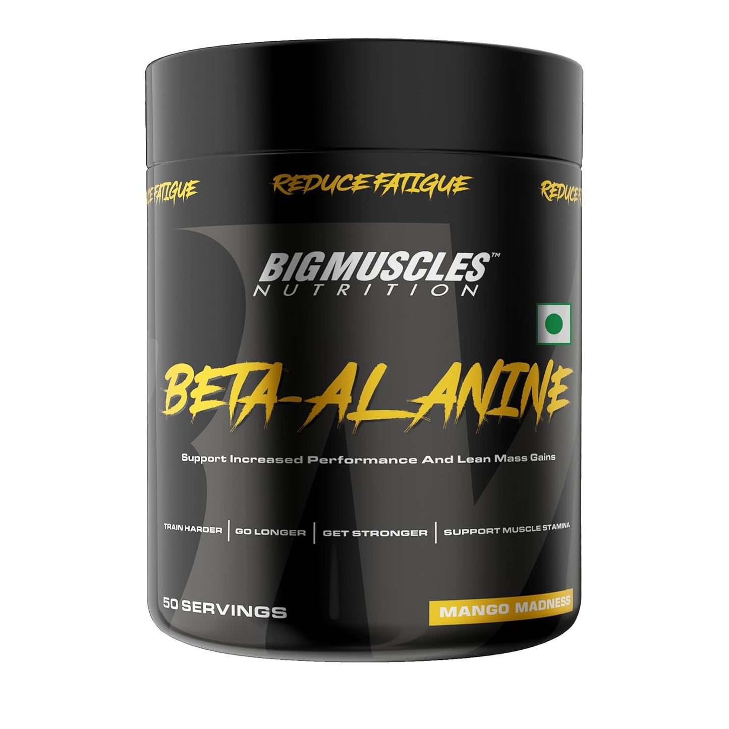 Bigmuscles Nutrition Beta-Alanine Powder [50 Servings] | Supports Increased Performance| Lean Mass Gains| Workout Capacity| Strength & Endurance